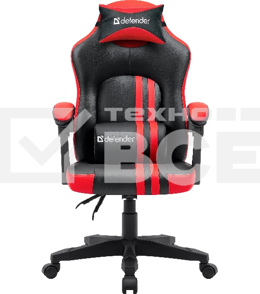 Кресло игровое Defender MERCURY BLACK/RED 64320