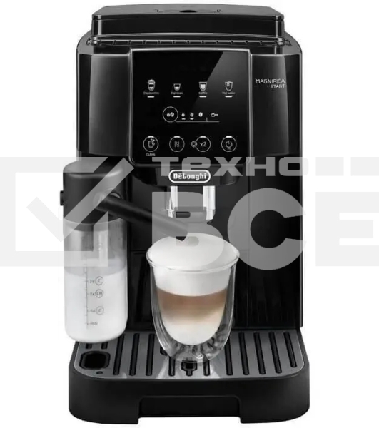Кофемашина автоматическая DeLonghi Magnifica S ECAM230.13.B черный, исп. кофе - молотый/зерновой, 1.8 л, 1450 Вт, 15 Бар.