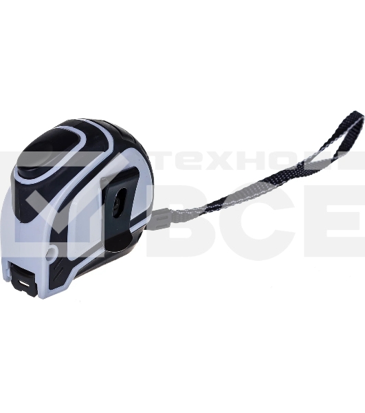 Рулетка Matrix Autostop, 3 м х 16 мм двухкомпонентный корпус