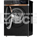 Стиральная машина HIBERG i-DDQ10 - 814 B Черный матовый загр. фронтальная макс.: 8 кг 1400 об/мин класс: А+++, фото 1
