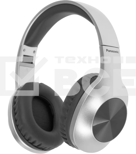 Наушники Panasonic RB-HX220BEES серебристый Полноразмерные Bluetooth наушники с усиленным басом
