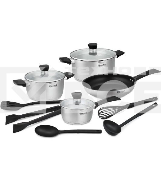 Набор посуды Rondell Strike RDS-1881, 12 предметов