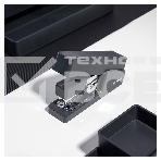 Степлер Deli ENS081BLACK Nusign 24/6 26/6 (25листов) черный 100скоб коробка, фото4