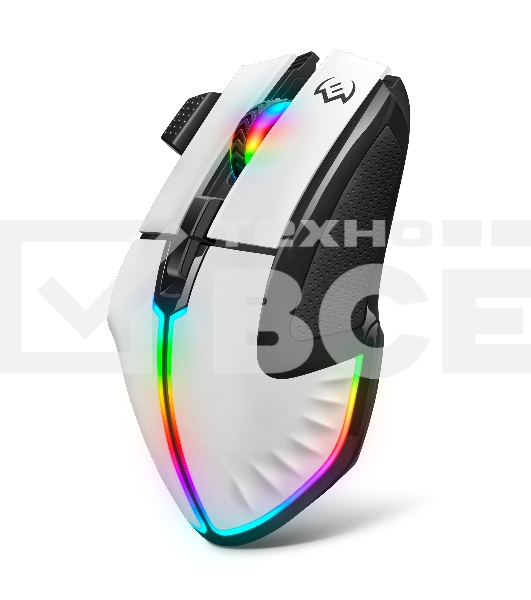 Мышь проводная SVEN RX-G990 белый, 12400 dpi, USB, кнопки - 9