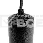 Светильник трековый на шинопровод Feron AL196 ДПО GU10 без лампы на подвесе черный, фото9