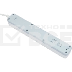 Сетевой фильтр Гарнизон 2.0 Мультипорт EPS-4-U3-W-2, 4 р, 10А, 3xUSB, 2м, ур.защиты 2+, белый, пакет, фото12