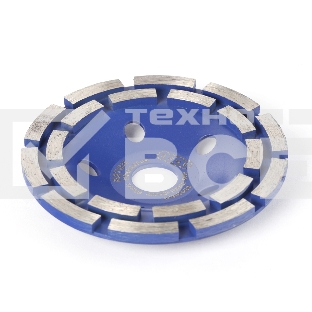 Чашка EDGE by PATRIOT алмазная 125х22,2 двухрядная