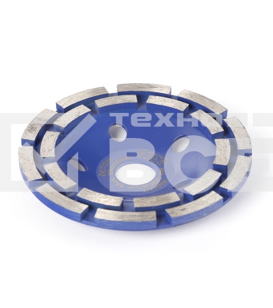 Чашка EDGE by PATRIOT алмазная 125х22,2 двухрядная