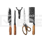 Набор ножей LARA LR05-11 нержавеющая сталь 3Cr14, фото 1