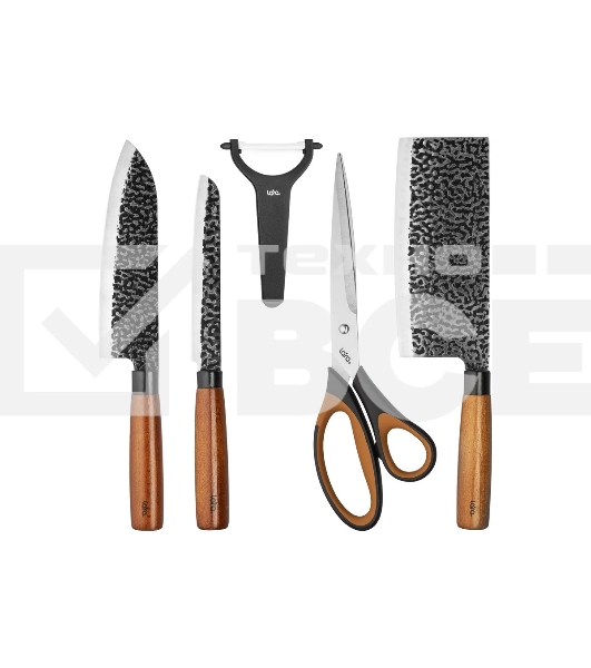 Набор ножей LARA LR05-11 нержавеющая сталь 3Cr14