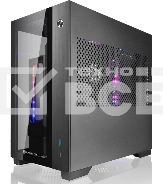 Компьютерный корпус Raijintek PAEAN MINI 0R20B00213 черный, Mini-ITX, for psu ATX PS/2, USB 3.0x2, USB 2.0x2, HD Audiox1