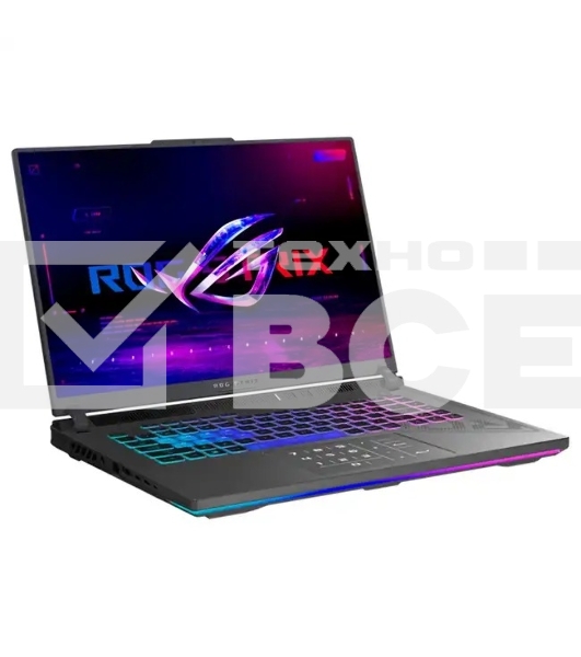 Ноутбук ASUS ROG Strix G16 G614PR-RV027 Grey AMD Ryzen 9 8940HX 2400MHz/16'/1920x1200/16Gb/1024Gb SSD/NVIDIA GeForce RTX 5070 Ti 12Gb/Wi-Fi/Bluetooth/Без ОС