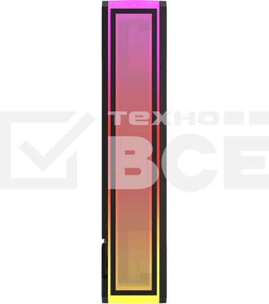 Вентилятор для корпуса Bloody CF-11 LCD ARGb 120х120x25 черный 4-pin 32дБ (упак.:1шт) (CF-11-ARGb120-BK) Ret