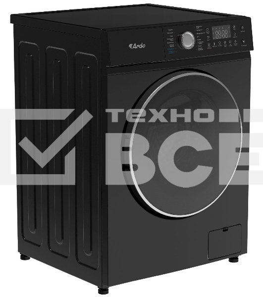Стиральная машина Ardo WTH91460B2 черный, загрузка фронтальная 9 кг, 1400 об/мин., класс: A+++