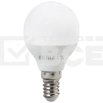 Лампа светодиодная EUROLUX LL-E-G45-7W-230-4K-E14 шар, фото 1