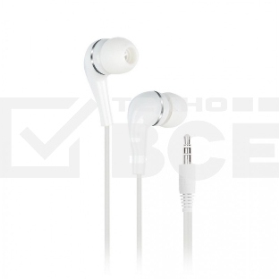 Внутриканальные наушники Smartbuy A4, белые, коробка (SBE-012K) /60