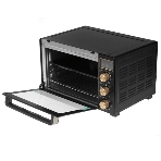 Мини-печь Kraft KF-MO 3506 KGLB (черный/золото) с дисплеем, фото6