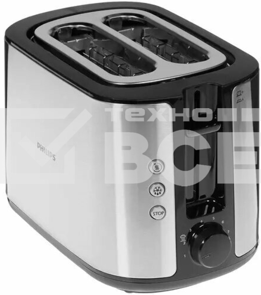 Тостер Philips HD2650/90 950Вт, 2 отделения для тостов, 8 режимов приготовления