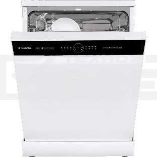 Посудомоечная машина Maunfeld MWF60121W, белый, 59.8 см, 12 компл., 47 дБ, класс A++