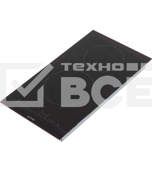 Варочная панель Gorenje ECT321BCSC, конфорок: 2 шт., стеклокерамика, независимая, черный