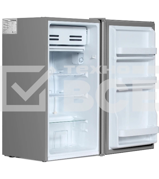 Холодильник Hyundai CO1003 серебристый однокамерный 93л