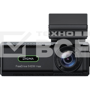 Видеорегистратор Digma FreeDrive 940W max, 3840x2160, 3.2', Wi-Fi, G-сенсор, датчик движения