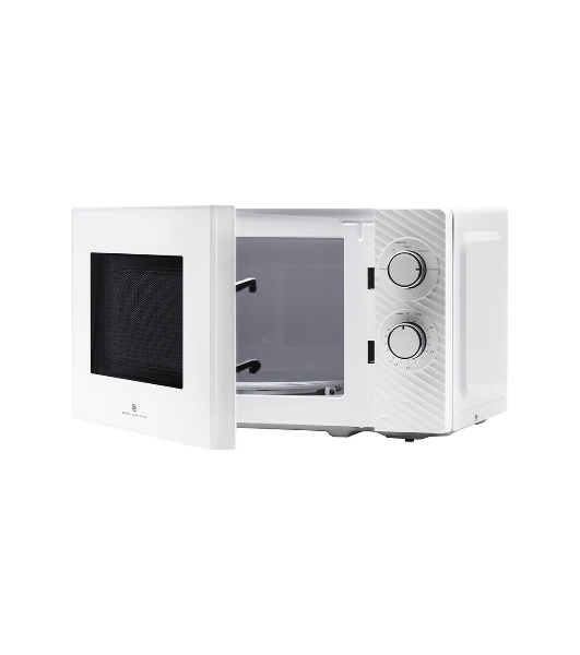 Микроволновая печь General Electronics GE MS120W белая, 20 л, 700 Вт, переключатели — поворотный механизм