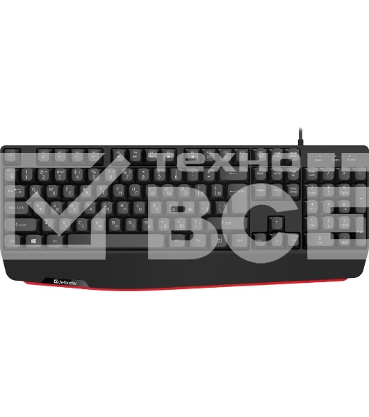 Клавиатура Defender Atom HB-546  проводная, USB, чёрный