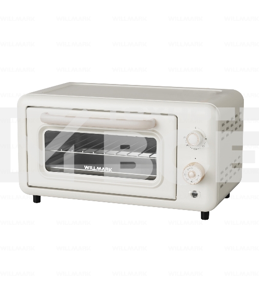Мини-печь Willmark WO-121CR (12л, 1100Вт, противень, решетка, таймер, кремовый ретро)