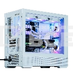 Компьютерный корпус ZALMAN P30 AIR, MATX, WHITE, WINDOW, 2xCombo (3.5'' or 2.5''), 3x2.5