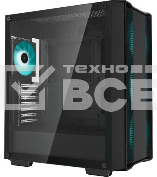 Компьютерный корпус MidiTower Deepcool CC560 A-RGB black (ATX, без БП, ARGB, USB3.2 Type-A+USB2.0 Type-A) (R-CC560-BKTAA4-G-2)