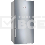 Холодильник Bosch KGN86AI32U серебристый двухкамерный 479/140л морозилка снизу, фото 1