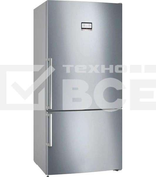 Холодильник Bosch KGN86AI32U серебристый двухкамерный 479/140л морозилка снизу