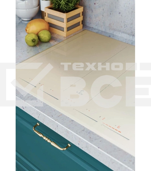 Индукционная варочная поверхность LEX EVI 641C IV слоновая кость