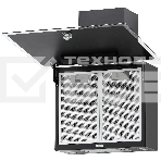 Вытяжка кухонная вертикальная Krona AURA 600 FRAME BLACK S черный с прозрачным кантом, фото10