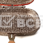 Сковорода-гриль Lara LR02-221 30 см, с крышкой, антипригарное покрытие, фото3