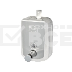 Дозатор для жидкого мыла из нерж. стали puff-8705 хром, 500 мл, 17х12х12 см с ключом, фото9