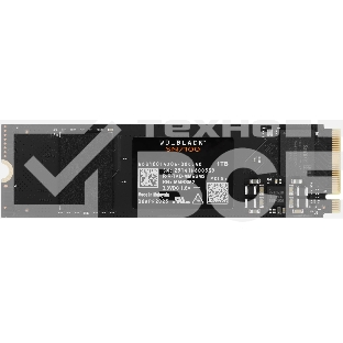 Накопитель SSD 1Tb WD черный SN7100, M.2 2280, PCI-E 3x4, R/W - 7250/6900 Mb/s 3D-NAND TLC