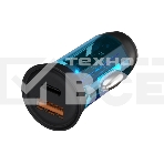 Автомобильное зарядное устройство Maxvi CCM-MS603PD 43W 6A (USB + Type-C, QC3.0 PD3.0) черный, фото 1