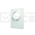 Площадка торцевая пластиковая ERA 180х250 фланец D130 130ПТП, фото 1