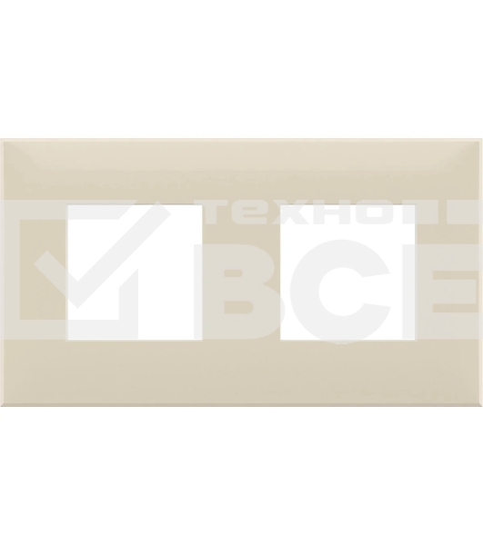 Рамка 4мод. ARTLEBEDEV Avanti 'Ванильная дымка' ДКС 4405904