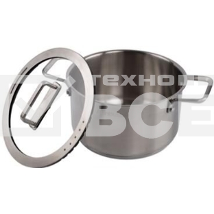 Кастрюля ATTRIBUTE ASA004 ARGENTO 5 л, 24 см, индукция