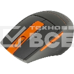 Мышь беспроводная A4Tech Fstyler FG30S серый/оранжевый, 2000 dpi, радиоканал, USB, кнопки - 6, фото11