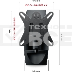 Кронштейн для телевизора Holder LCDS-5004 металлик, 10'-26' макс. 25 кг, настенный, поворот и наклон, фото5