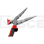 Длинногубцы прямые Matrix 17311, 200 мм, хром-ванадий, двухкомпонентные рукоятки, фото5