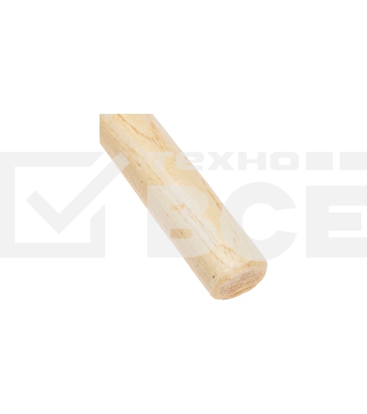 Киянка резиновая Kranz KR-12-8145 910 г, черная резина, деревянная рукоятка