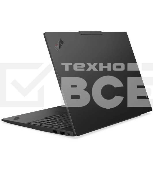 Ноутбук Lenovo ThinkPad E16 G3/16'/IPS/Intel Core Ultra 7 255H/16Gb/512Gb SSD/Intel Graphics/noOS/черный/1.63kg