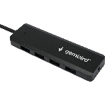 USB-концентратор Gembird UHB-C364, USB 3.0, USB 4 порта, USB Type-C / с доп питанием, фото5