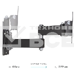 Кронштейн Kromax OPTIMA-104 черный, 10