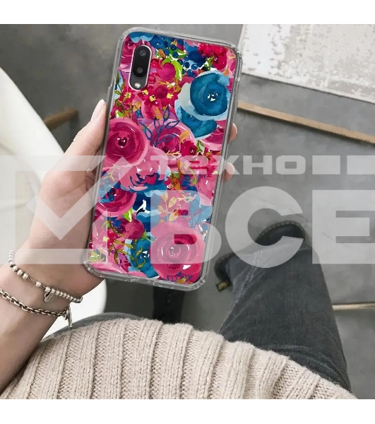 Чехол (клип-кейс) Gresso Air, для Samsung Galaxy A02, прозрачный/рисунок [gr17aaae9160]